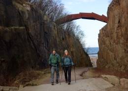 Broen til Bornholm af Peter Bonnen - Ringebakkerne ved Vang på Bornholm - DGI broen