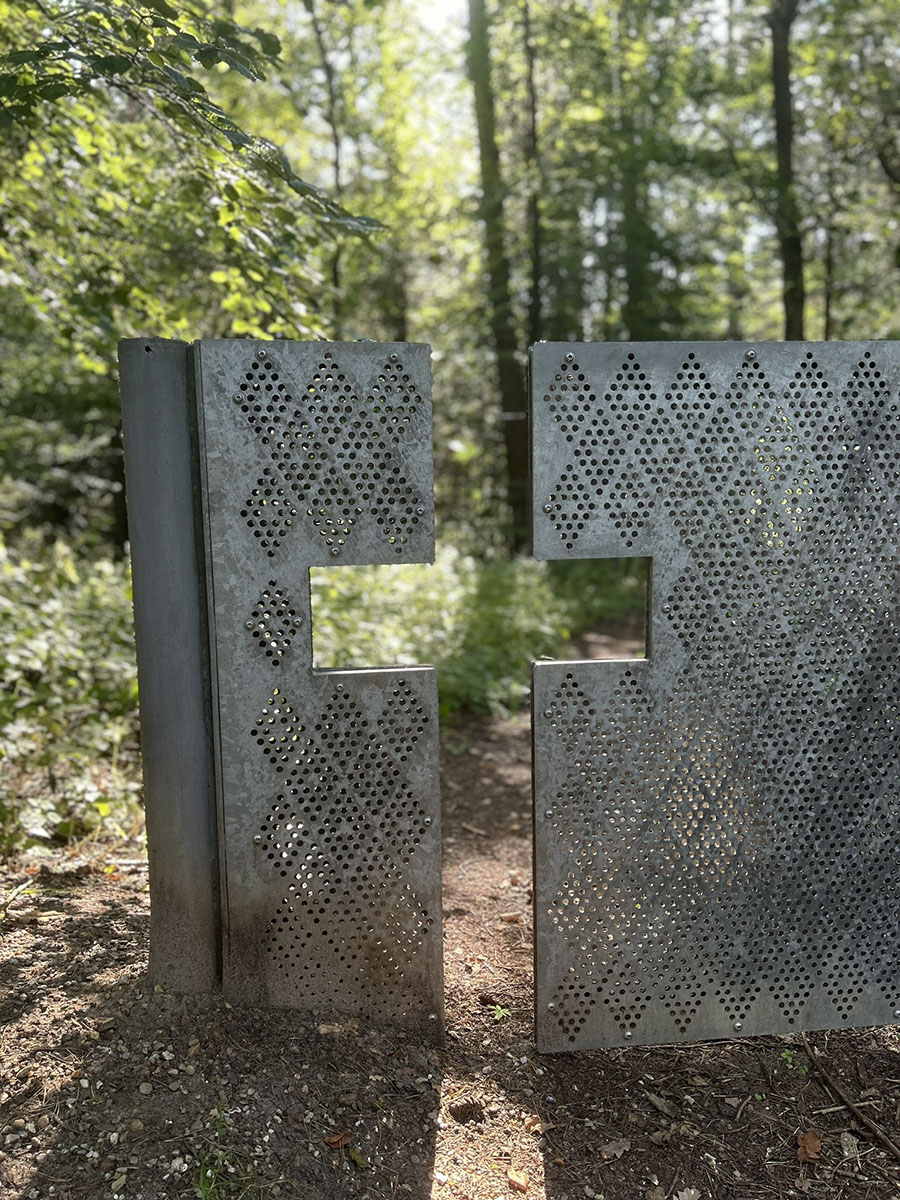 Skovbegravelsesplads på Silkeruten