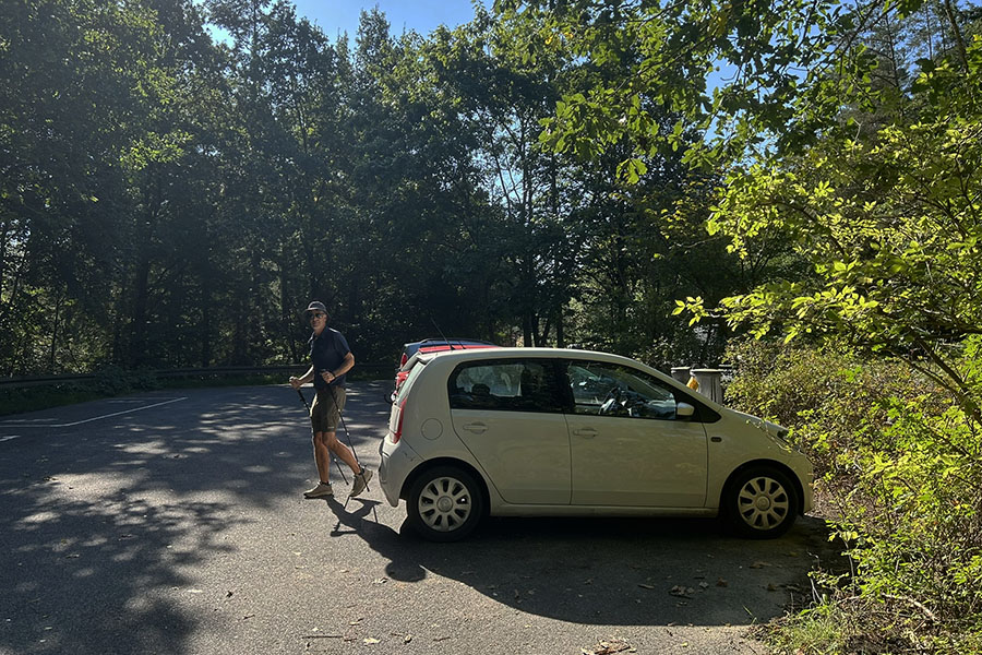 Parkering til Silkeruten