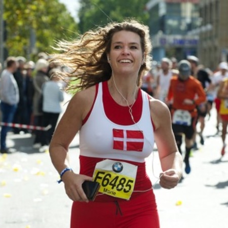 Marie Lau Florin til Berlin marathon 2015